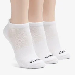 3 Pack Solid Athletic White