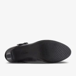 Ambyr Shine Black Leather
