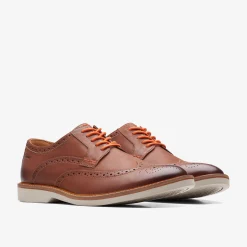 Atticus Leather Limit Dark Tan Leather
