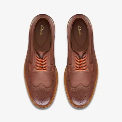 Atticus Leather Limit Dark Tan Leather