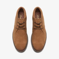 Atticus LT Hi Cognac Suede