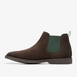 Atticus LT Top Dark Brown Suede