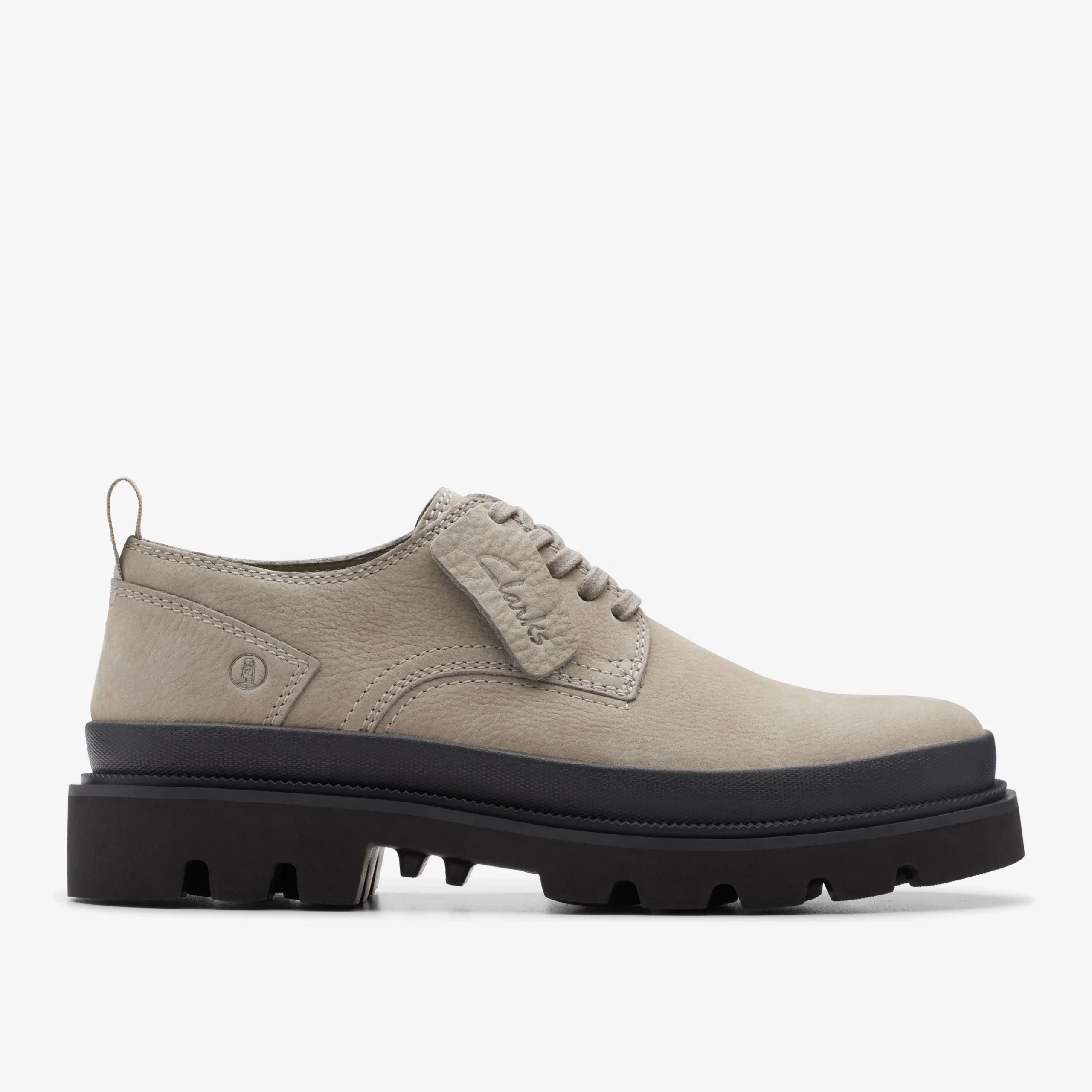 Badell Lace Grey Nubuck