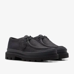 Badell Seam Black Nubuck