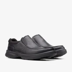 Bradley Free Black Tumbled Leather