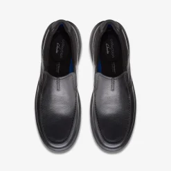 Bradley Free Black Tumbled Leather