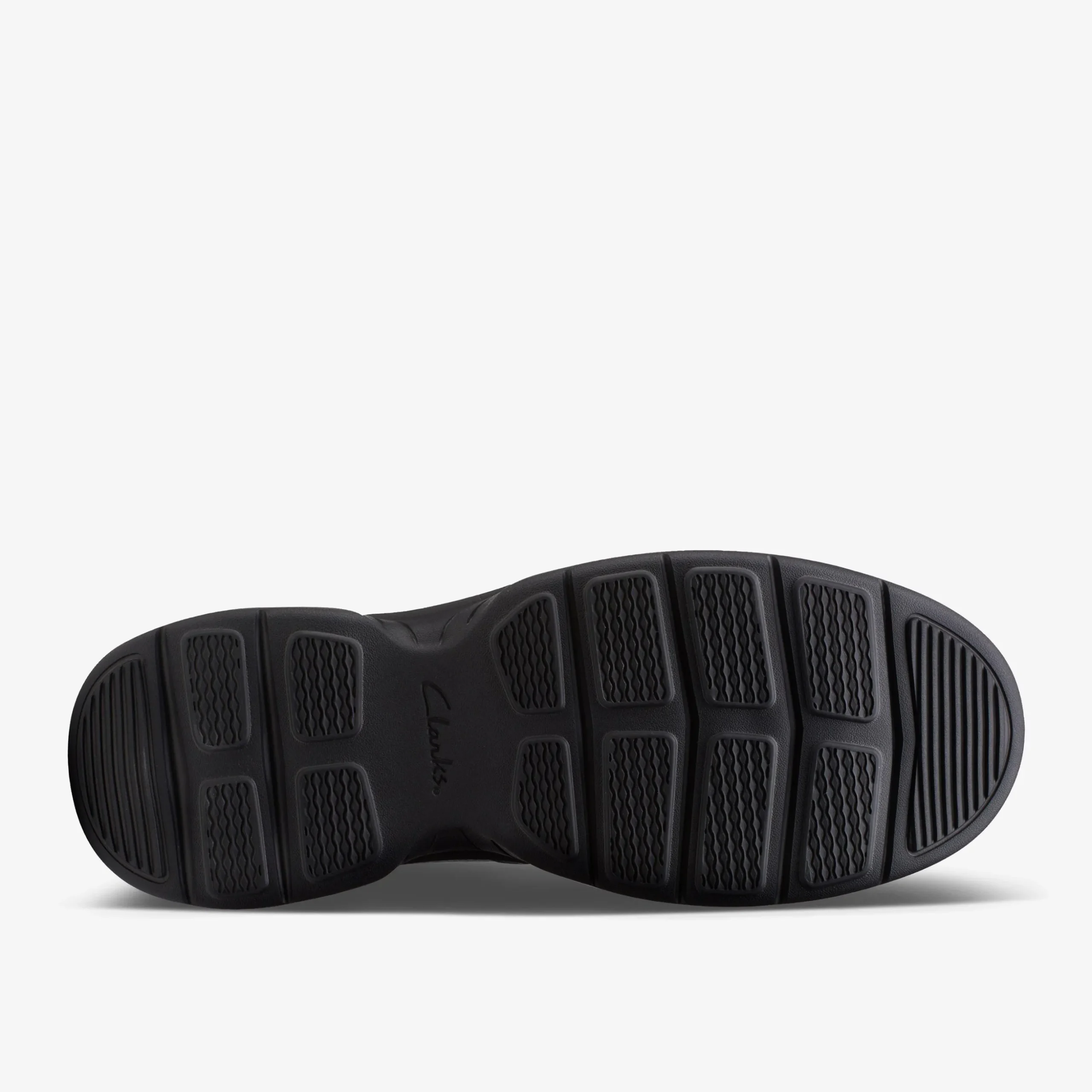 Bradley Step Black Tumbled Leather