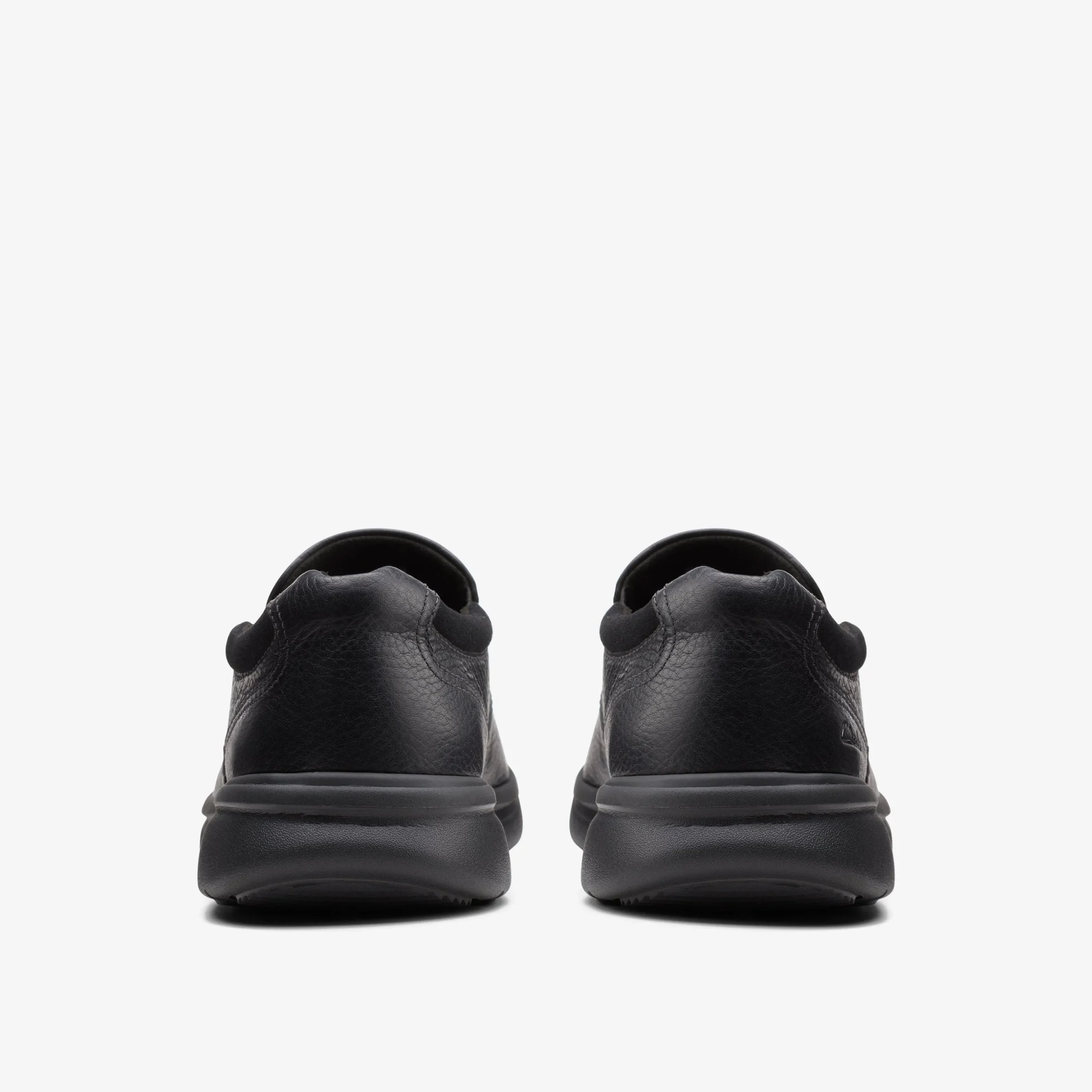 Bradley Step Black Tumbled Leather