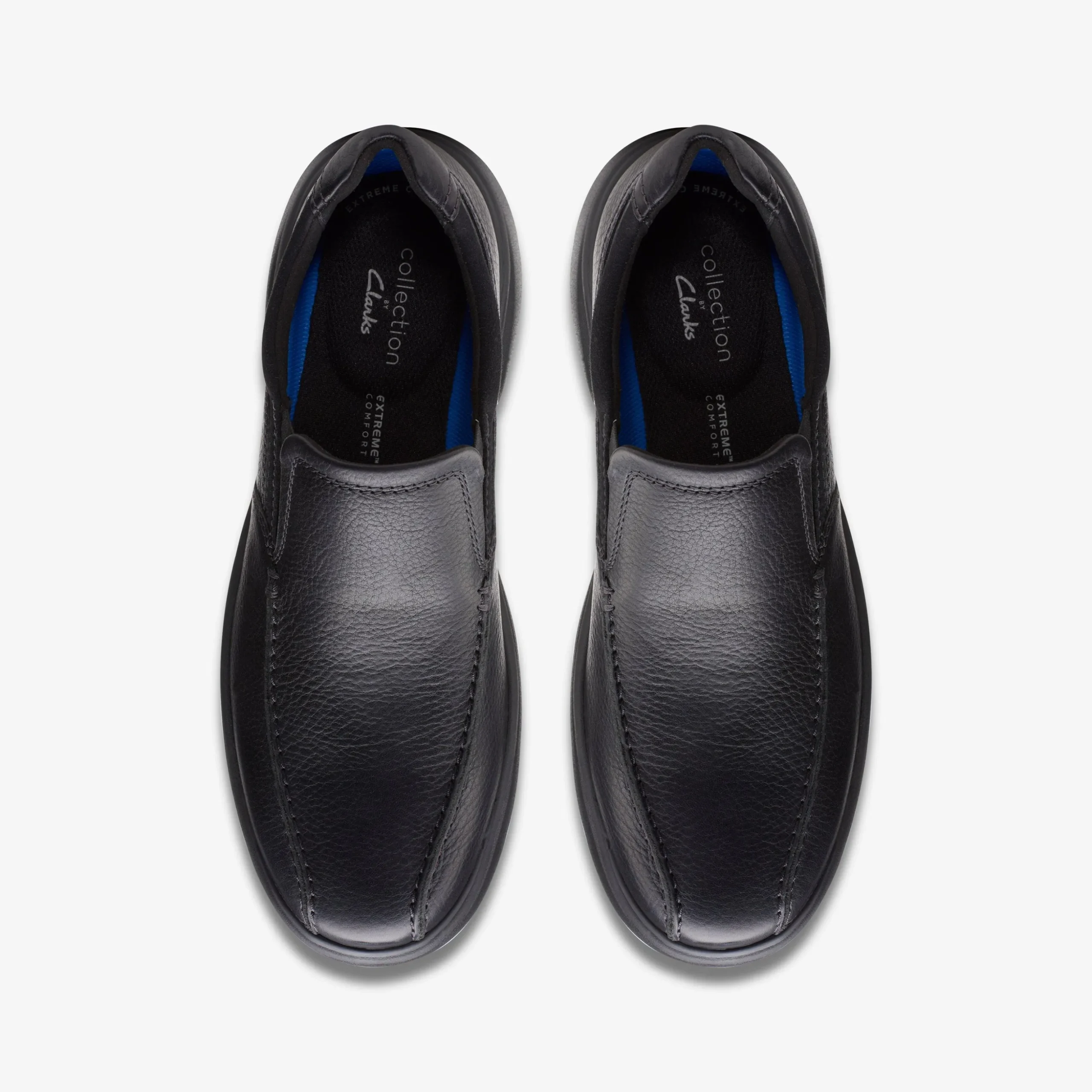 Bradley Step Black Tumbled Leather