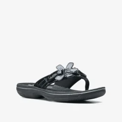 Brinkley Flora Black Patent