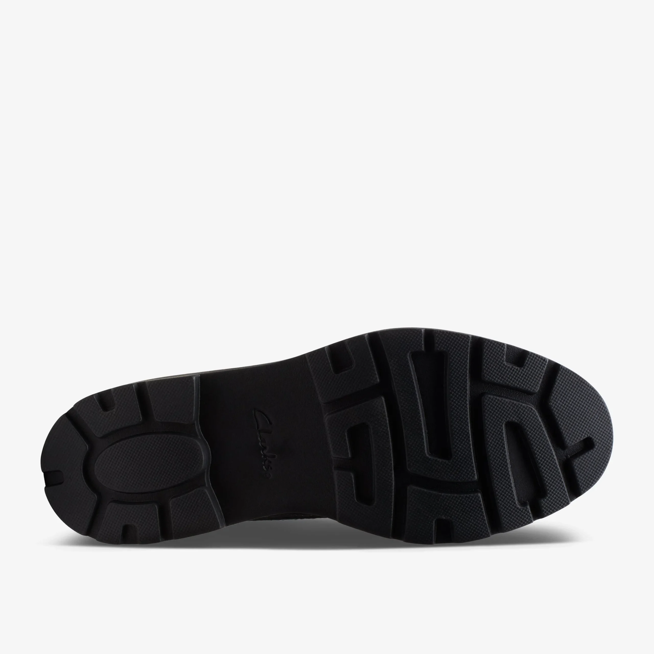 Calla Zip Black Crinkle Patent