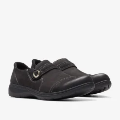 Carleigh Pearl Black Nubuck