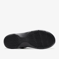 Clarks Pro Clog Black Leather