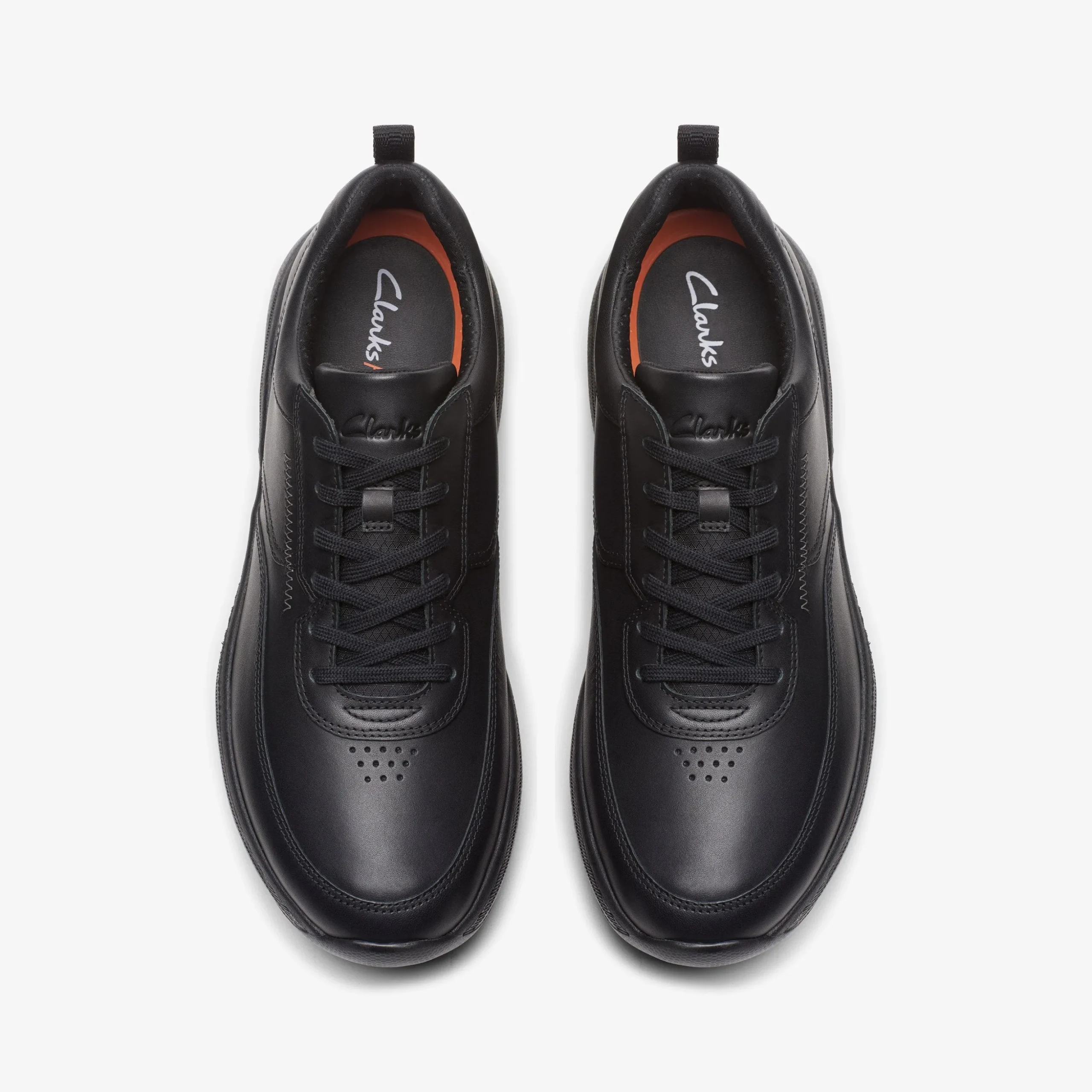 Clarks Pro Lace Black Leather