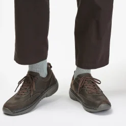Clarks Pro Lace Dark Brown Tumbled