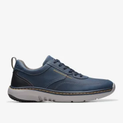 Clarks Pro Lace Navy Leather