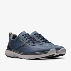 Clarks Pro Lace Navy Leather