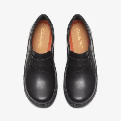Clarks Pro Sky Black Leather
