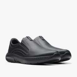 Clarks Pro Step Black Leather