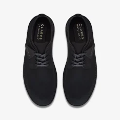 Coal London Black Suede