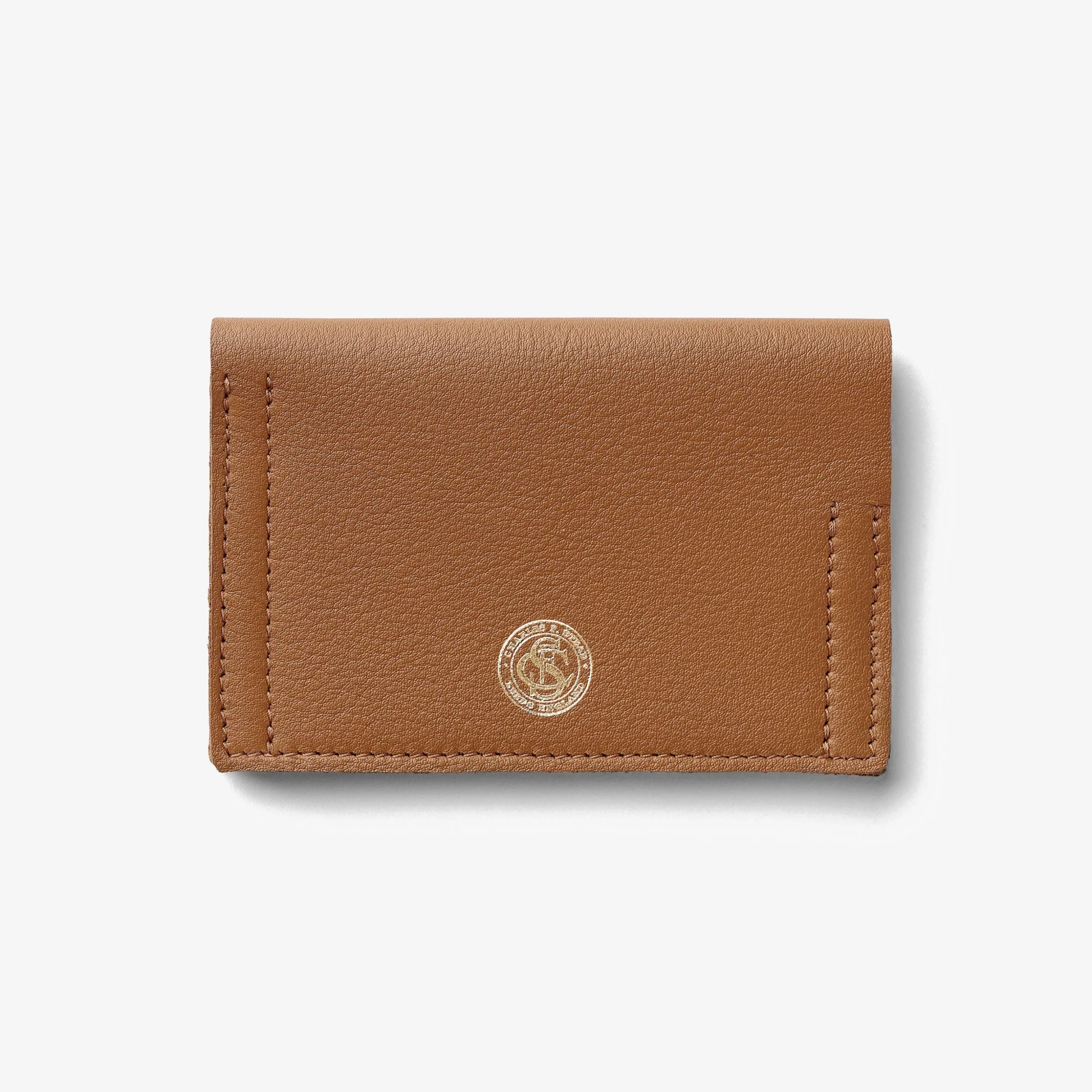 Desert Card Light Tan Leather
