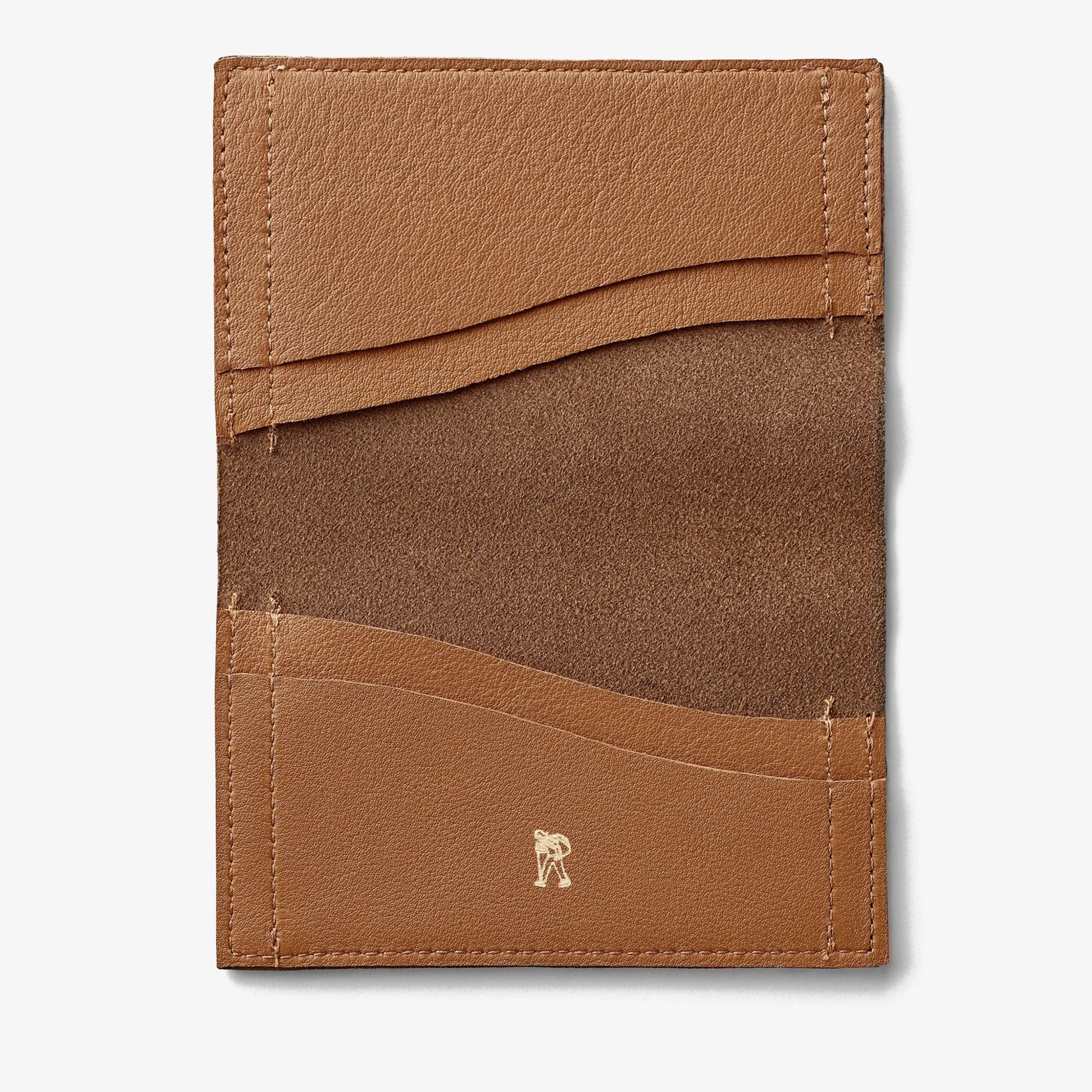 Desert Card Light Tan Leather