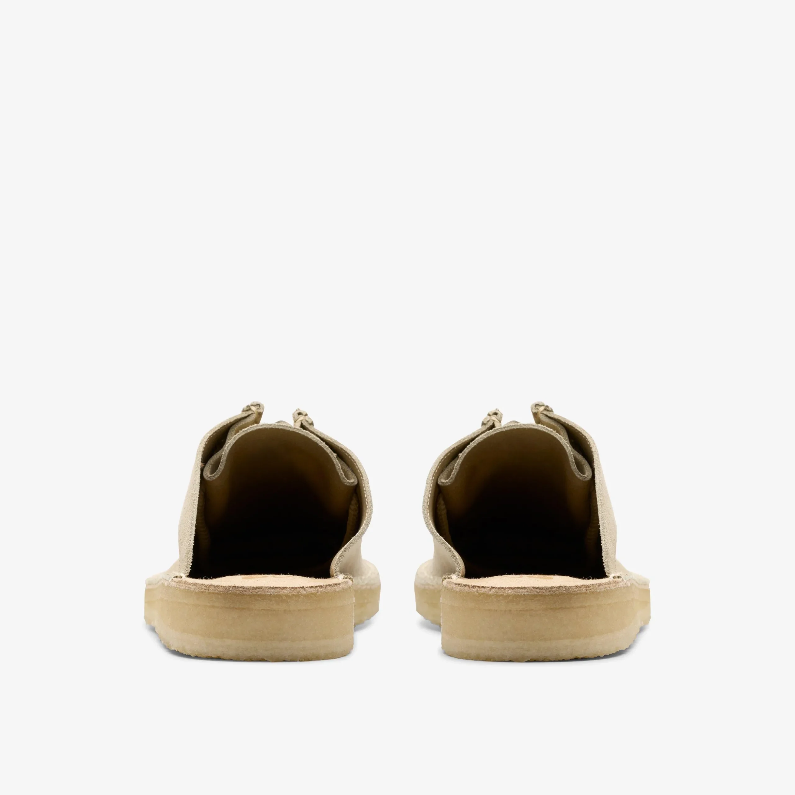 Desert Nomad Mule Pale Grey Suede