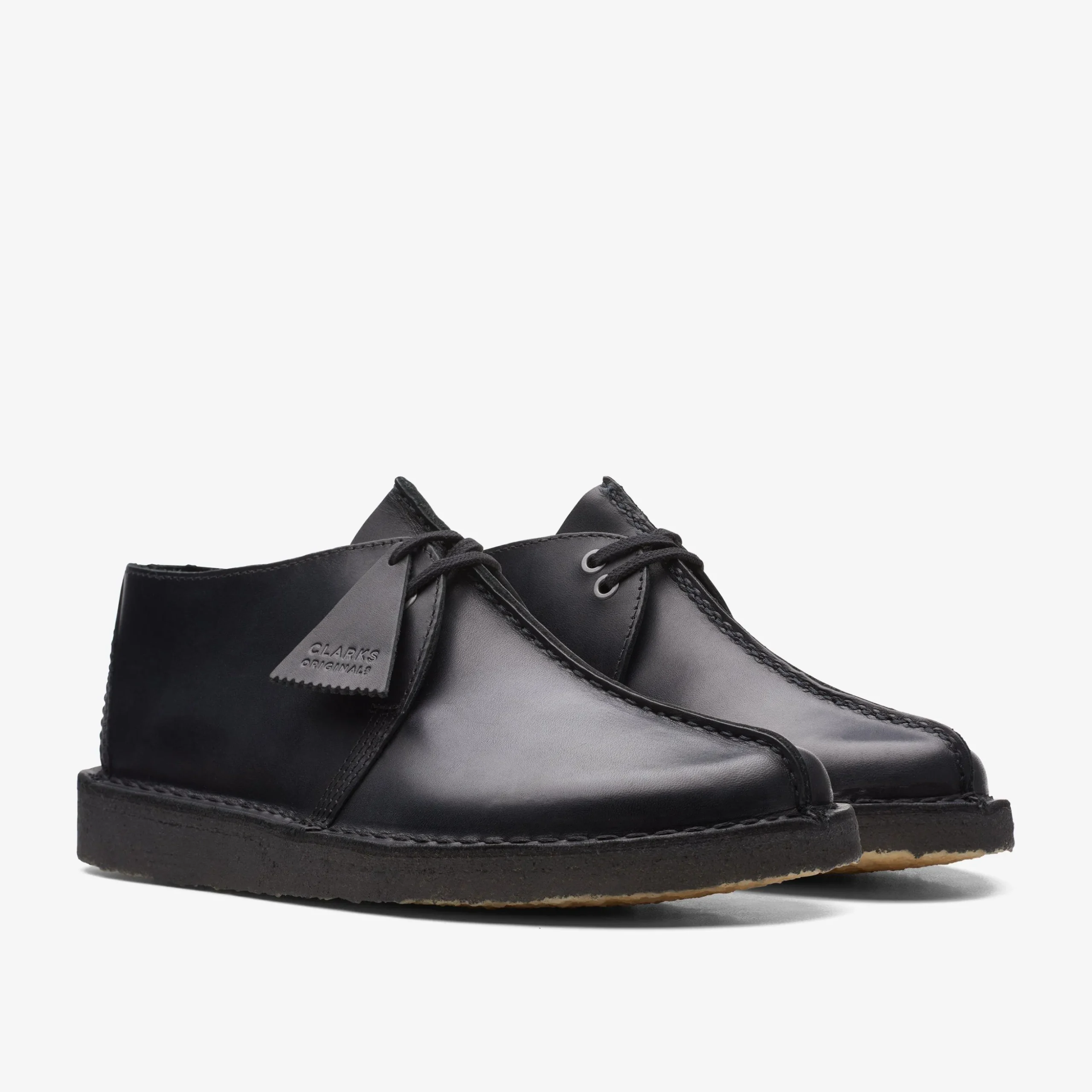 Desert Trek Black Leather