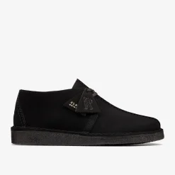 Desert Trek Black Suede
