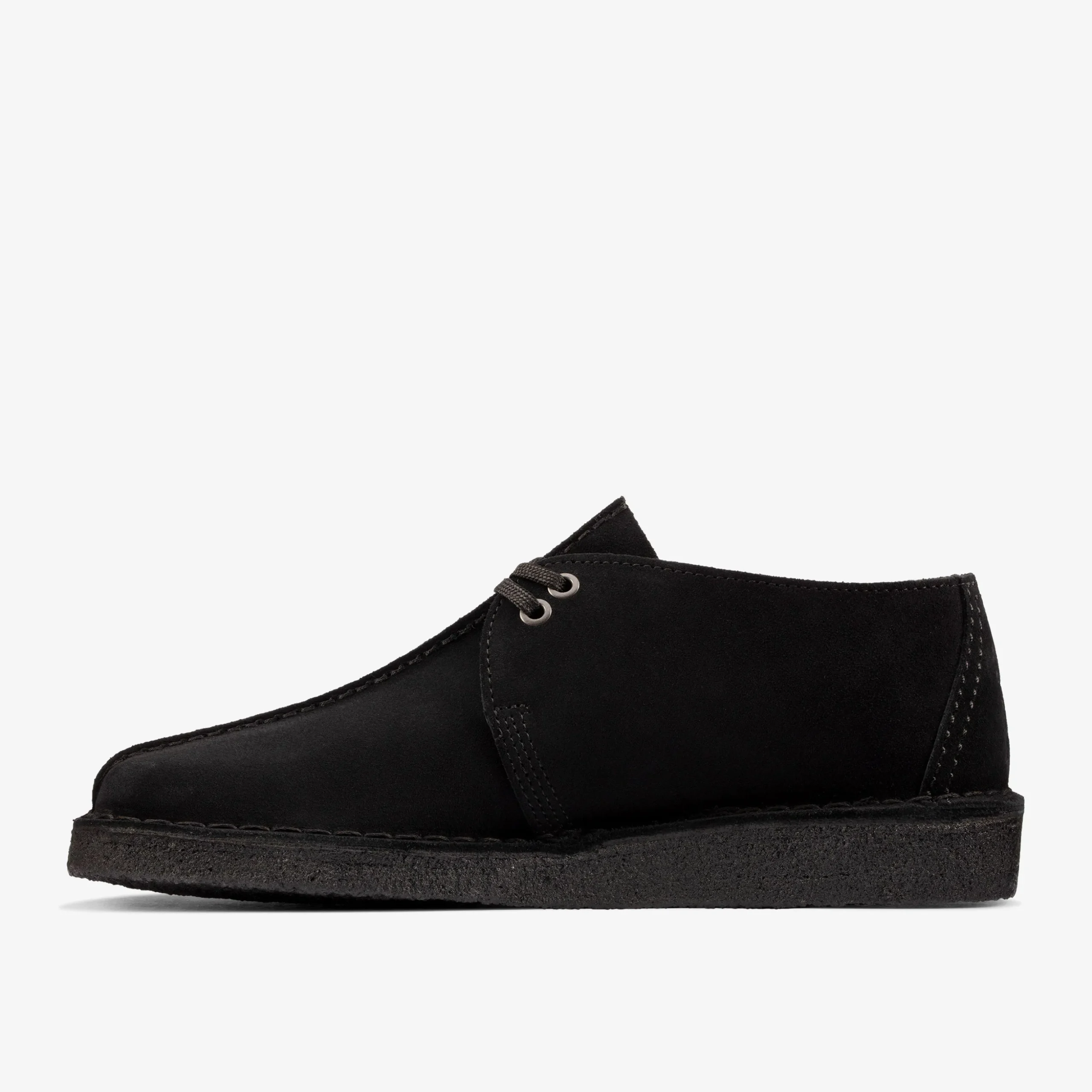 Desert Trek Black Suede