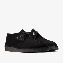 Desert Trek Black Suede