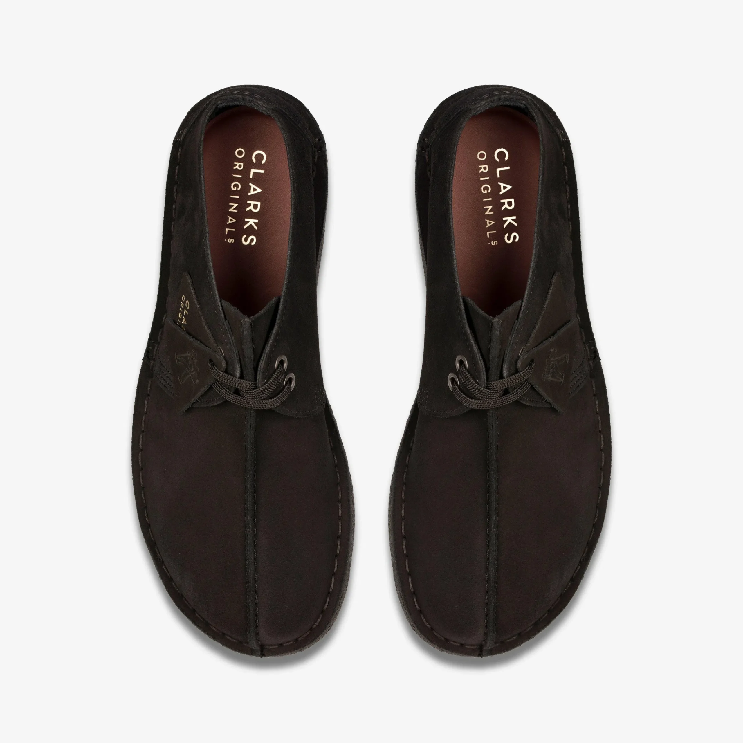Desert Trek Black Suede