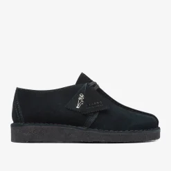 Desert Trek Black Suede