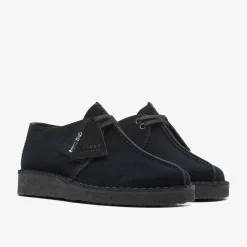 Desert Trek Black Suede