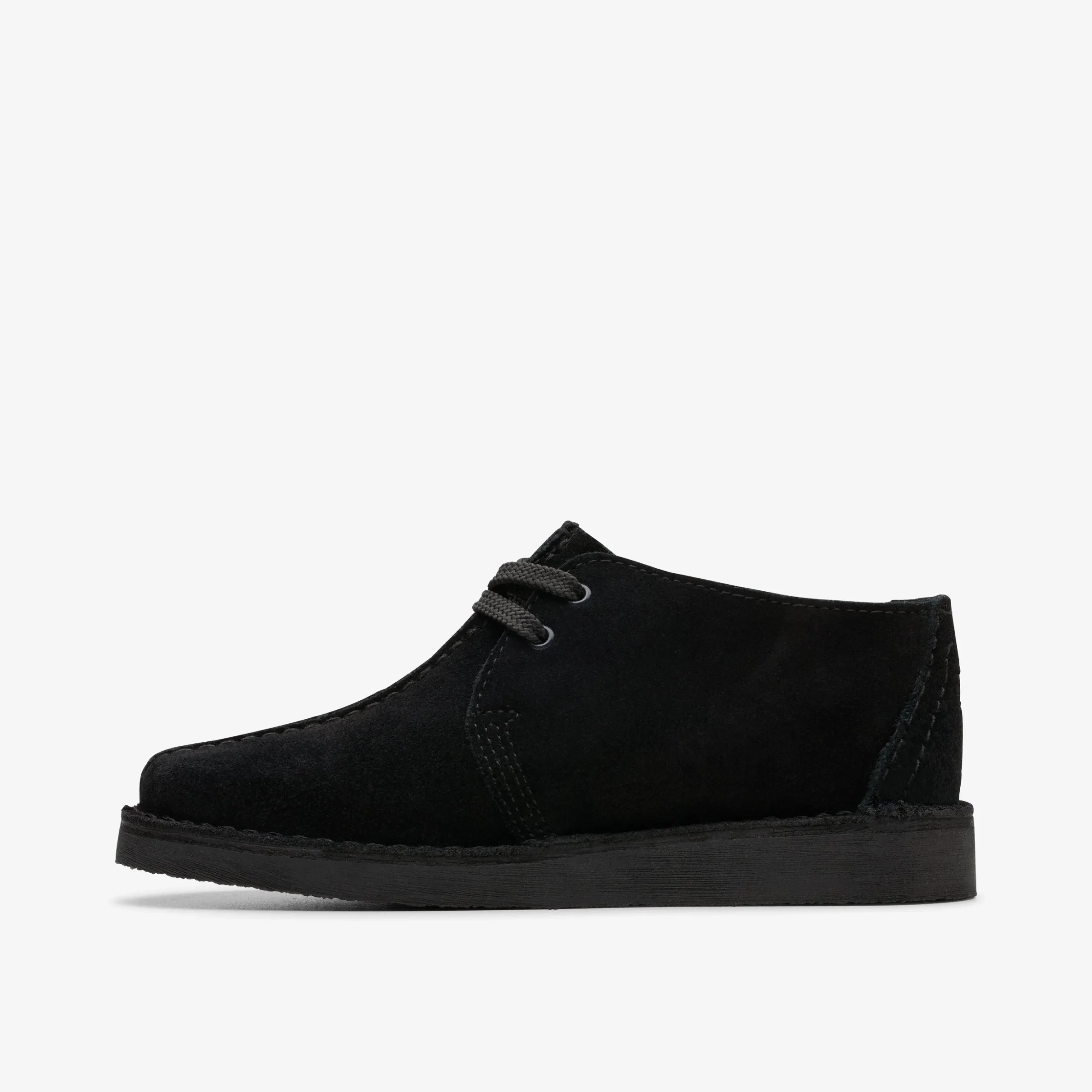 Desert Trek Older Black Suede