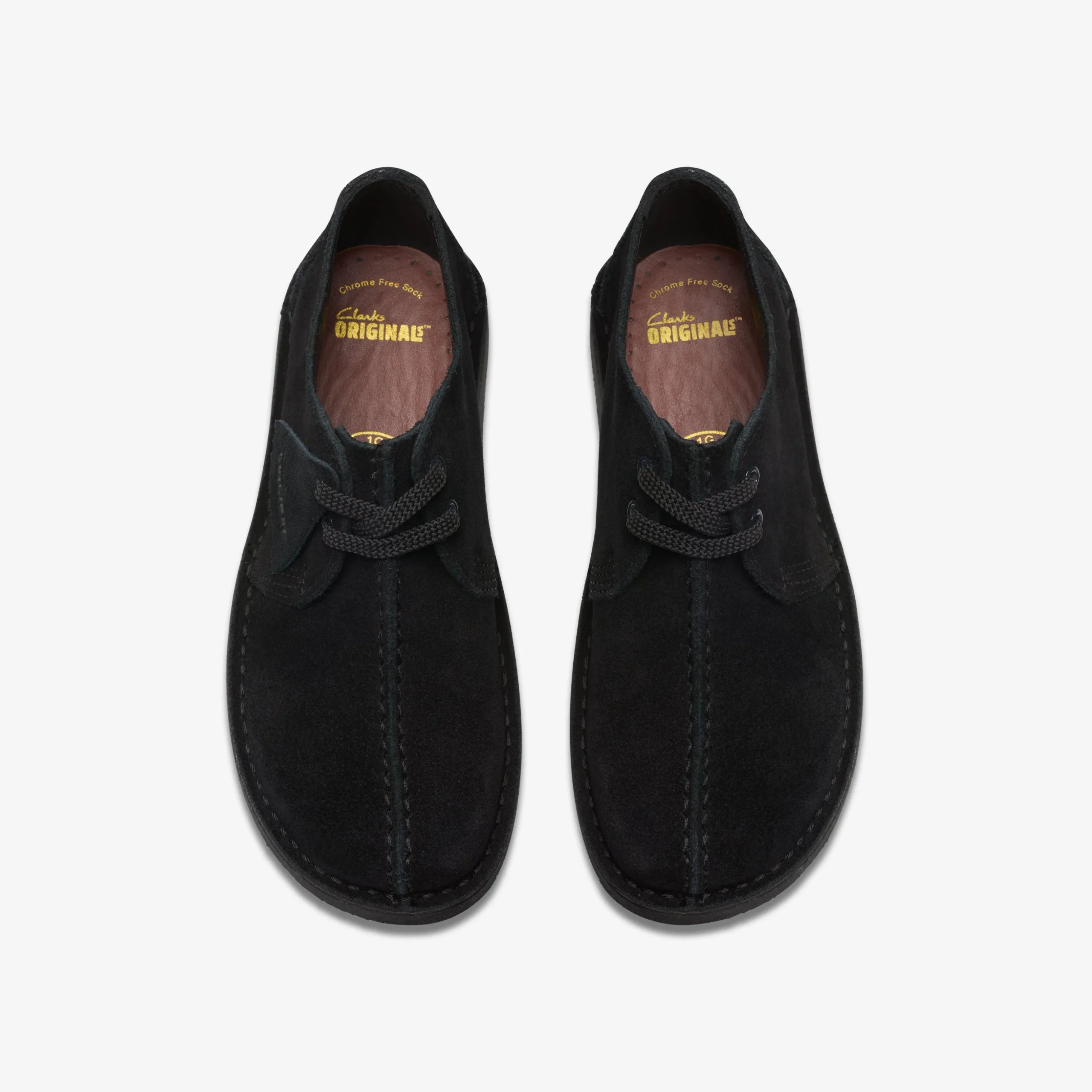 Desert Trek Older Black Suede