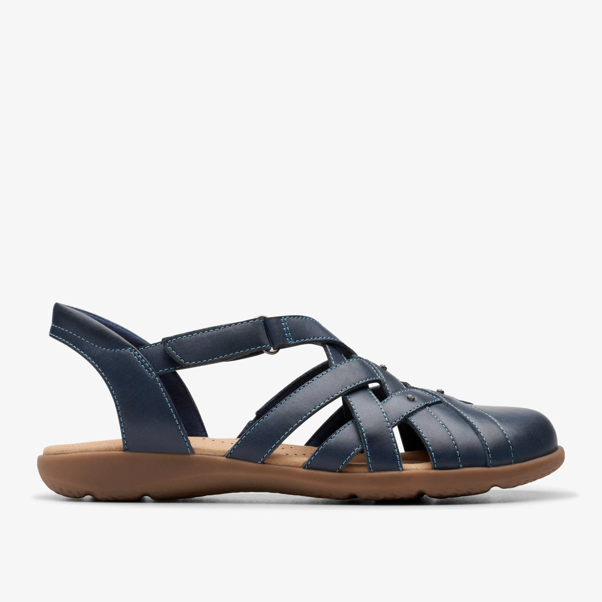 Elizabelle Sea Navy Leather