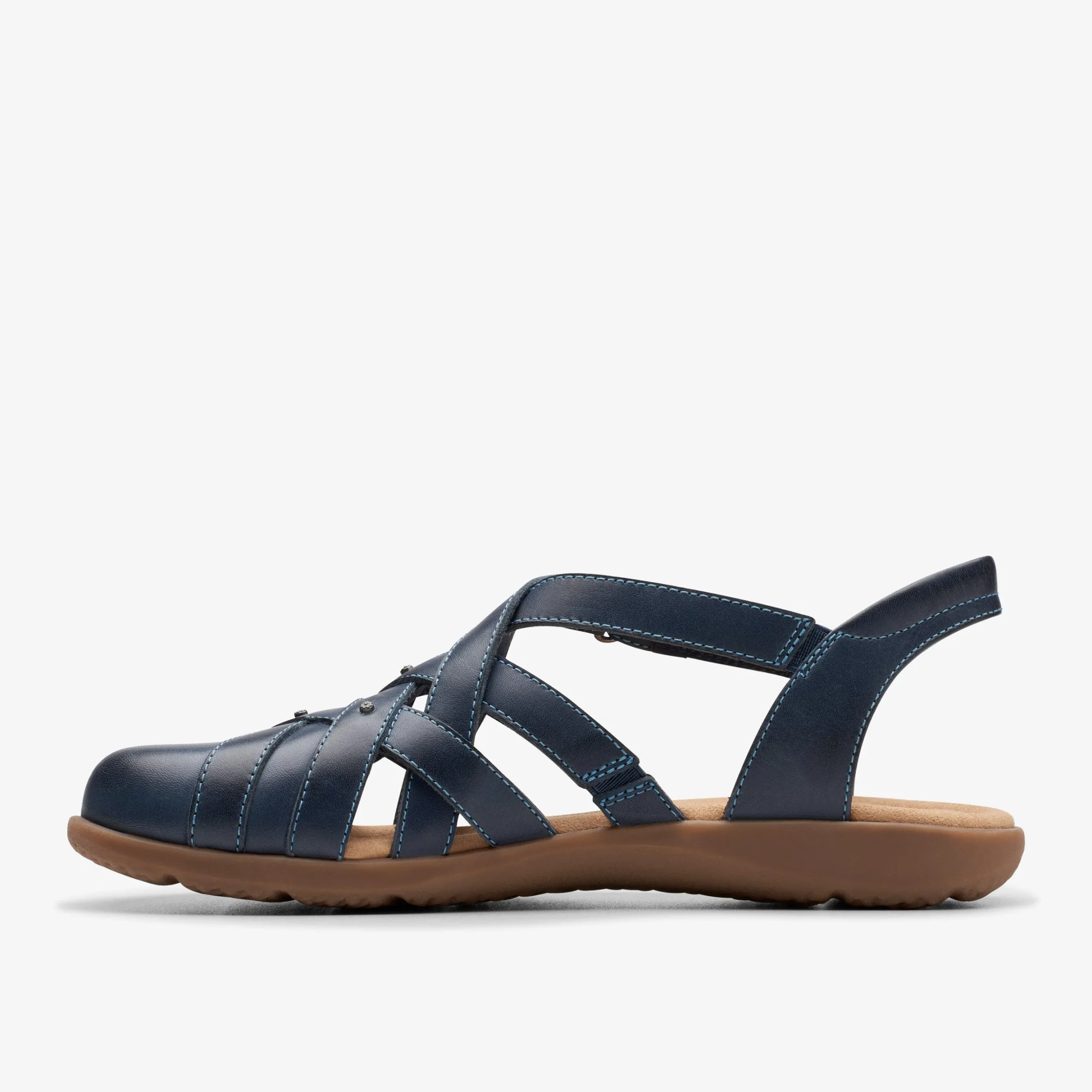 Elizabelle Sea Navy Leather