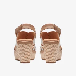 Elleri Grace White Leather