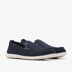 Flexway Step Navy Suede