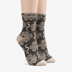 Flower Crew Black Floral
