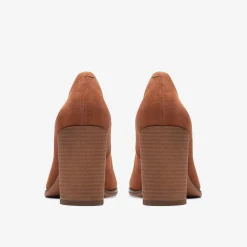 Freva 85 Court Caramel Suede