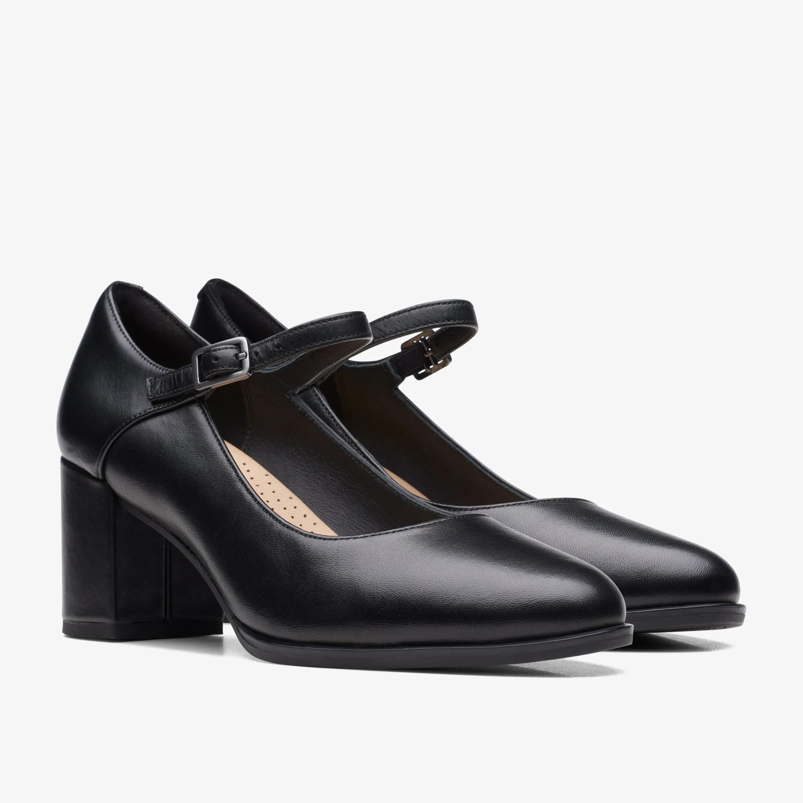 Freva 55 Strap Black Leather