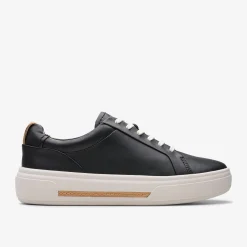 Hollyhock Walk Black Leather