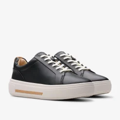 Hollyhock Walk Black Leather