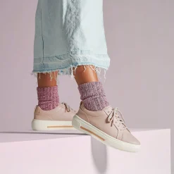 Hollyhock Walk Rose Leather