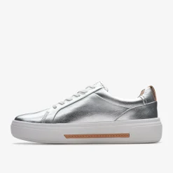 Hollyhock Walk Silver Leather