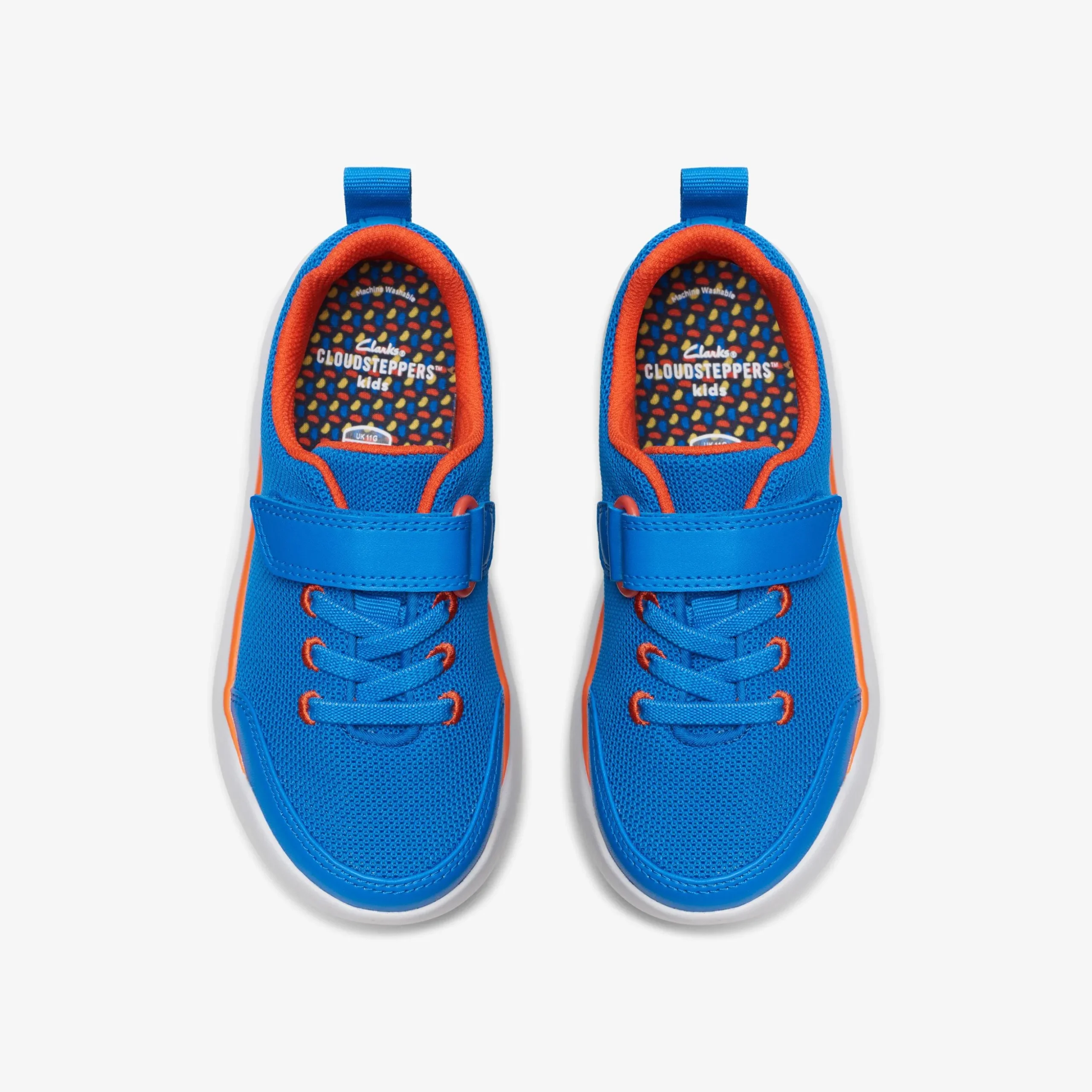Hoop Run Kid Blue Synthetic