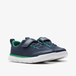 Hoop Run Kid Navy Synthetic