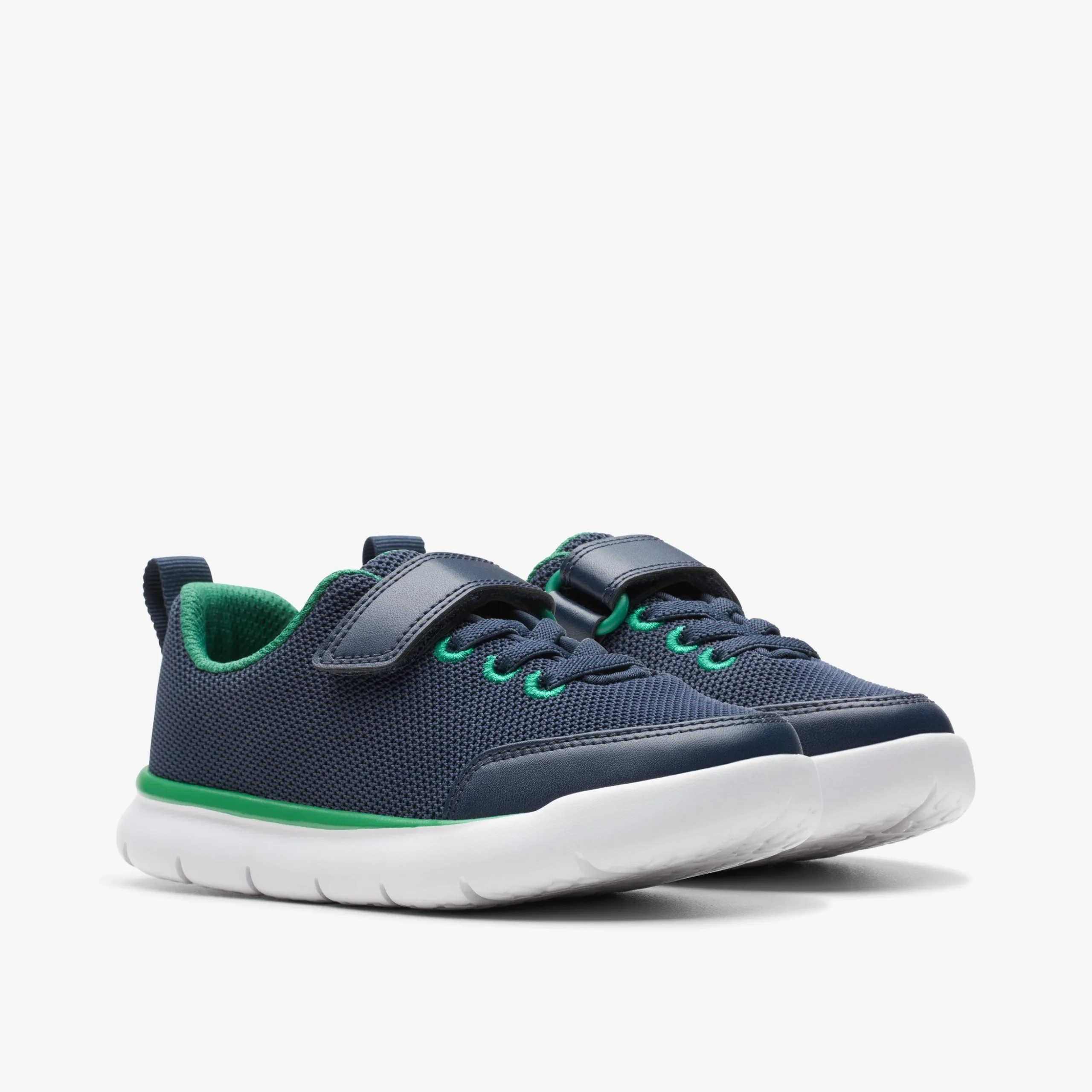 Hoop Run Kid Navy Synthetic